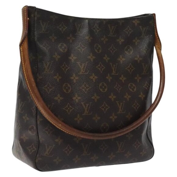 LOUIS VUITTON Monogram Looping GM Shoulder Bag M51145 LV Auth 116345 - Picture 2 of 16